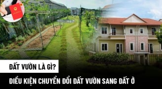 Kể từ nay, muốn chuyển từ đất vườn sang đất ở cần có những giấy tờ này