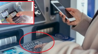 Rút tiền mặt không mang thẻ ATM cứ làm cách này, nhanh gọn, đến cây nào cũng lấy được