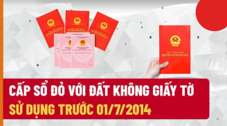 Đất sử dụng trước 01/7/2014 không giấy tờ được cấp Sổ đỏ miễn phí có đúng không?