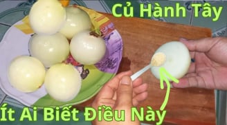 Đặt 1 củ hành tây ở đầu giường: Biết lý do rồi ai cũng muốn làm theo