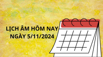 Lịch âm hôm nay ngày 5/11, không nên đi xa, tránh làm những việc này kẻo gặp hạn