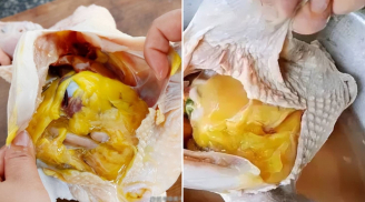 Thấy cục mỡ vàng trong bụng con gà, nên ăn hay bỏ? Người sành ăn mới biết đây là gì