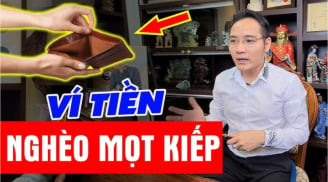 Cứ tiện tay đặt thứ này vào ví tiền: Nghèo mọt kiếp đó là gì?