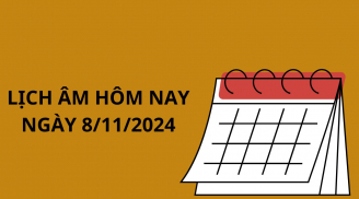 Lịch âm hôm nay ngày 8/11, một ngày cần tránh những việc này kẻo gặp họa
