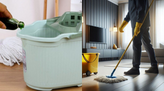 Nhỏ vài giọt dầu gió vào nước lau nhà, lợi ích bất ngờ nhà nào cũng cần