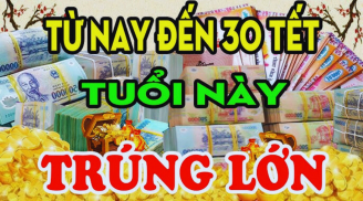 Tháng 12 dương đến Tết Ất Tỵ 2025: 3 tuổi làm 1 hưởng 10, đủng đỉnh có lộc to