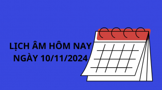 Xem lịch âm ngày 10/11/2024, ngày xấu nên tránh ngay những việc này kẻo hối hận không kịp