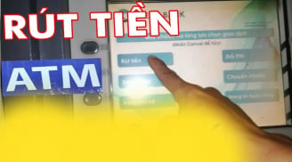 Cây ATM nuốt thẻ không rút được tiền, làm cách này lấy lại được ngay không cần đợi mở khoá