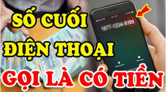 Cộng các số trên dãy số điện thoại, nếu bằng đúng số này: Xin chúc mừng bạn, Tài - Lộc hội tụ, giàu có
