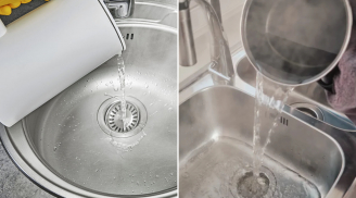 Đổ nước nóng xuống bồn rửa bát, tưởng tốt hóa ra có 2 mối nguy hiểm lớn, nhiều người chưa biết điều này