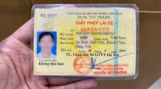 Chỉ có 2 hạng Giấy phép lái xe được dùng 10 năm, người dân cần biết sớm