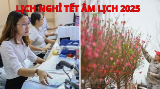 Lịch nghỉ Tết âm lịch 2025 của cán bộ công chức viên chức: Có được nghỉ 9 ngày không?