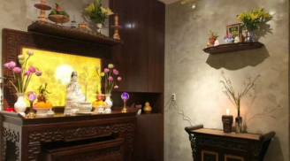 Đặt bàn thờ đối diện cửa sổ là sai lầm, có nhiều nhà vô tình phạm phải mà không biết