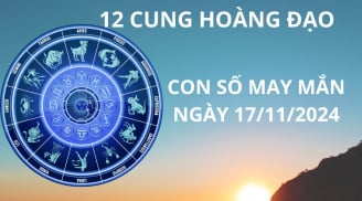 Tử vi ngày 17/11 con số may mắn cho 12 chòm sao giàu có phát tài