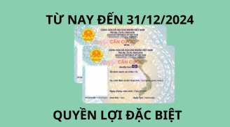 Từ nay tới 31/12/2024 người đi làm căn cước được hưởng quyền lợi này