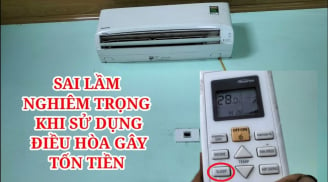 Bật điều hoà 27 -28 độ tưởng tiết kiệm hoá ra 'đốt tiền', ấn 1 nút nhỏ quý ngang kho báu