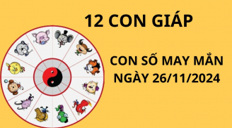 Tử vi ngày 26/11, con số may mắn cho 12 con giáp nhận lộc trời ban, giàu sau một đêm