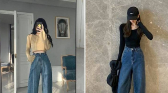 Một số gợi ý phối đồ sành điệu với quần jeans ống suông