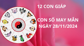 Tử vi ngày 28/11 con số may mắn cho 12 con giáp hưởng lộc Thánh nhận lộc trời, hai tay đầy vàng bạc