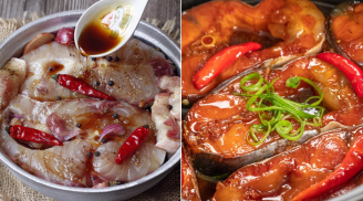 Kho cá không cần nước hàng (nước màu), thêm nguyên liệu này, cá lên màu đẹp lại không tanh
