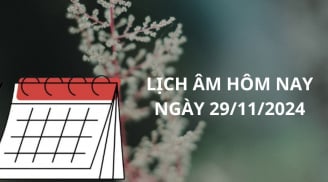 Lịch âm ngày 29/11, 3 con giáp này rất hợp với ngày, vượng phát tài lộc nên có cơ hội đổi dời giàu có