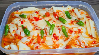 Cách làm măng ngâm ớt ngon giòn tại nhà