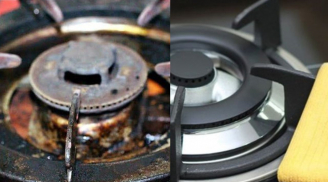 Chỉ bằng nguyên liệu trong bếp làm sạch bếp gas rỉ sét trở nên sáng bóng như mới nhờ biết đúng mẹo hay