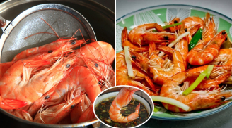 Thả thêm 1 nắm lá vào nồi luộc tôm, con nào cũng lên màu đỏ au, ngọt thịt