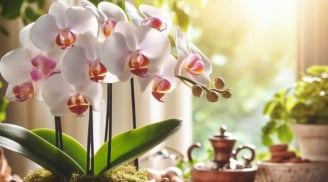 Cách tưới nước đơn giản giúp cây lan nở hoa quanh năm