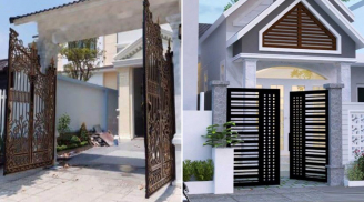 Xây nhà nên để cổng mở ra hay mở vào mới tốt?