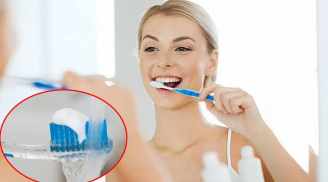 Có nên 'nhúng kem' đánh răng vào nước trước khi chải không?
