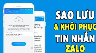 Trên  Zalo có 1 nút ẩn khởi động lên giúp khôi phục toàn bộ tin nhắn đã xóa: Nắm lấy dùng khi cần