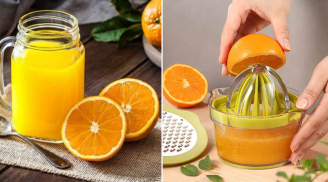 Làm thêm bước này, vắt cam bằng tay hay bằng máy đều không bị đắng