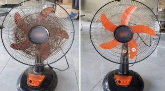 Cách vệ sinh quạt điện không cần tháo khung, chỉ một lát, quạt sạch bong như mới