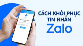 Zalo có 1 nút quan trọng, ấn vào giúp khôi phục toàn bộ tin nhắn đã xóa, ít ai biết
