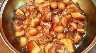 Cách làm thịt kho trứng cút cực ngon