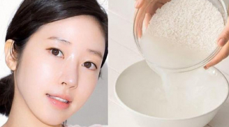 Dùng nước gạo làm đẹp theo 4 cách này bạn sẽ sớm sở hữu làn da trắng như trứng gà bóc