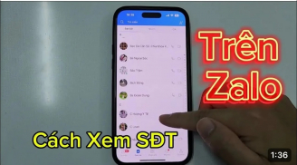 Zalo có 1 tính năng đặc biệt: Ấn vào là lấy số điện thoại, chẳng phải mở danh bạ