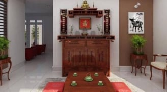Tổ Tiên dặn kỹ: 'Bàn thờ kỵ đặt ở 8 vị trí này, tài sản nhiều mấy cũng đội nón ra đi'