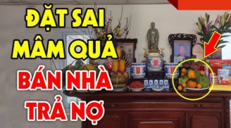 Dâng hoa quả cúng Rằm nên đặt bên phải, bên trái hay chính giữa bàn thờ?