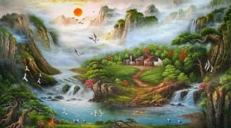Cách treo tranh phong thủy trong nhà để thu được vận thế tốt, tài lộc dồi dào