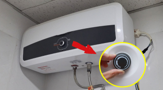 Bình nóng lạnh có một nút đặc biệt, mùa đông nhờ điều chỉnh nó để dùng nước nóng thoải mái không sợ tốn điện