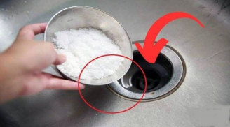 Đổ muối xuống cống thoát nước, tác dụng kỳ diệu đến không ngờ, nhiều người ước biết sớm hơn