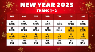 Lịch nghỉ học kỳ 1 và Tết dương lịch 2025 của học sinh cả nước