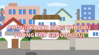 Ông bà đã dặn: 'Phòng khách sáng thì sang phòng thờ sáng thị lụi', cuối năm càng phải nhớ, tránh vận xui năm 2025