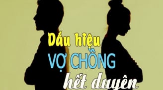 Vợ chồng hết duyên thường có những dấu hiệu sau, sớm muộn cũng rời xa
