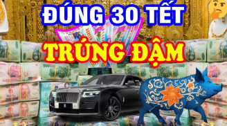 Ăn lộc tổ tiên trước tết Ất Tỵ, 4 con giáp giàu sang chạm đỉnh, viên mãn công danh