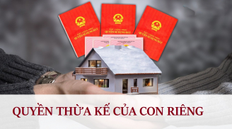 Con riêng có được chia thừa kế của mẹ kế, cha dượng không?
