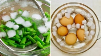 Nấu 7 món này, phải ngâm nước đá lạnh trước khi ăn mới ngon, không phải ai cũng biết
