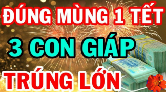 Sau đêm nay đến mùng 1 Tết Ất Tỵ 2025: 3 tuổi Phát Tài Phát Lộc, số 2 tiền nhiều như nước
